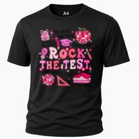 Rock The Test Testing Day Don't Stress Do Your Best Teach.er Performance Shirt