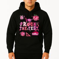 Rock The Test Testing Day Don't Stress Do Your Best Teach.er Hoodie