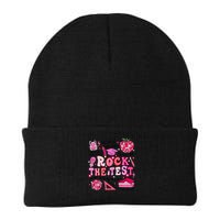 Rock The Test Testing Day Don't Stress Do Your Best Teach.er Beanie