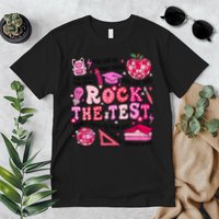 Rock The Test Testing Day Don't Stress Do Your Best Teach.er Premium T-Shirt