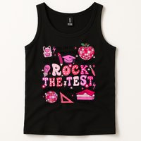 Rock The Test Testing Day Don't Stress Do Your Best Teach.er Tank Top