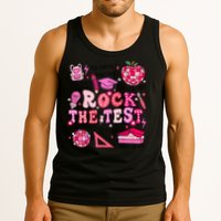 Rock The Test Testing Day Don't Stress Do Your Best Teach.er Tank Top
