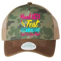 Rock The Test Dont Stress Just Do Your Best Testing Day Legacy Tie Dye Trucker Hat