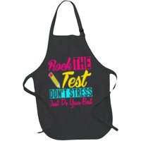 Rock The Test Dont Stress Just Do Your Best Testing Day Apron
