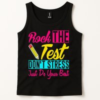 Rock The Test Dont Stress Just Do Your Best Testing Day Tank Top