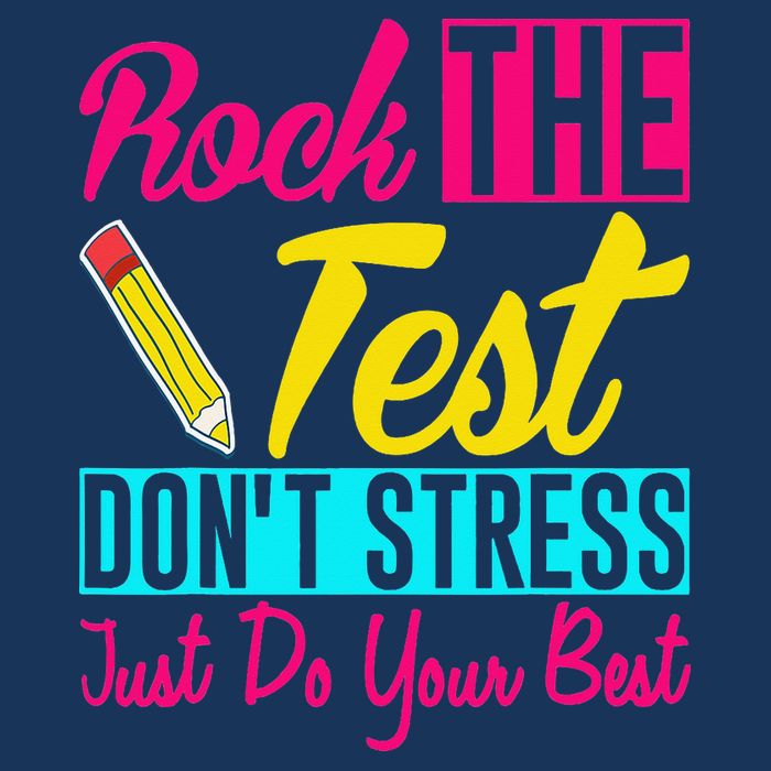 Rock The Test Dont Stress Just Do Your Best Testing Day Infant Baby Jersey Bodysuit