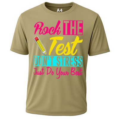 Rock The Test Dont Stress Just Do Your Best Testing Day Performance Shirt