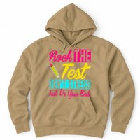 Rock The Test Dont Stress Just Do Your Best Testing Day Hoodie