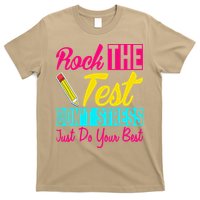 Rock The Test Dont Stress Just Do Your Best Testing Day T-Shirt