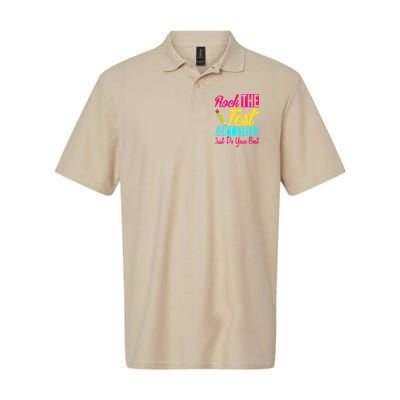 Rock The Test Dont Stress Just Do Your Best Testing Day Polo