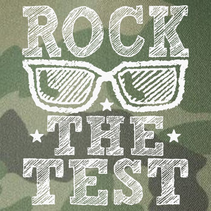 Rock The Test Testing Day Retro Motivational Legacy Tie Dye Trucker Hat