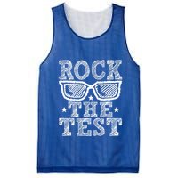 Rock The Test Testing Day Retro Motivational Mesh Reversible Basketball Jersey Tank