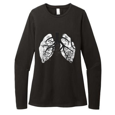 Respiratory Therapy Therapist Lung Doctor Respiratory Cute Gift Womens CVC Long Sleeve Shirt