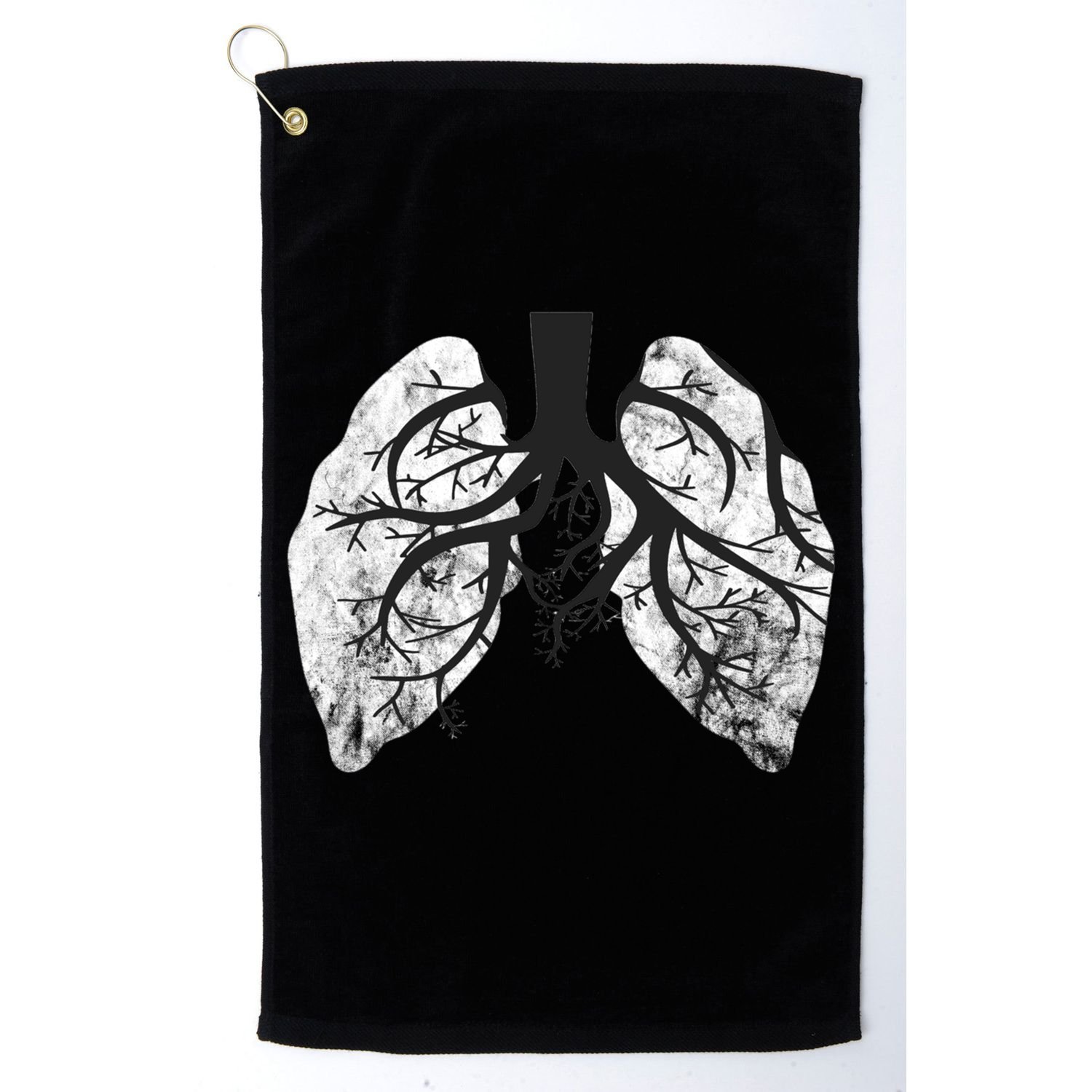 Respiratory Therapy Therapist Lung Doctor Respiratory Cute Gift Golf Towel