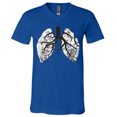 Respiratory Therapy Therapist Lung Doctor Respiratory Cute Gift V-Neck T-Shirt