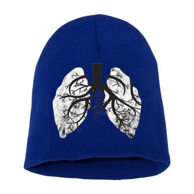 Respiratory Therapy Therapist Lung Doctor Respiratory Cute Gift Short Acrylic Beanie