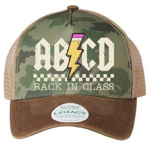 Retro Teacher Tour Abcd Back To School Classic Rock Legacy Tie Dye Trucker Hat