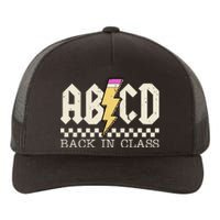 Retro Teacher Tour Abcd Back To School Classic Rock Yupoong Adult 5-Panel Trucker Hat