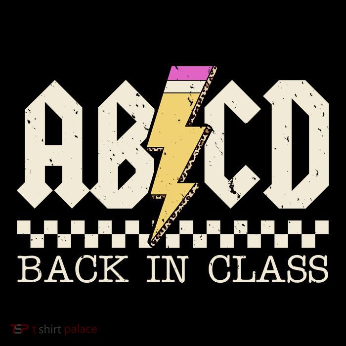 Retro Teacher Tour Abcd Back To School Classic Rock Tall T-Shirt