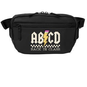 Retro Teacher Tour Abcd Back To School Classic Rock Crossbody Pack