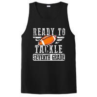 Ready To Tackle Seventh Grade Football Ball Back To School PosiCharge Competitor Tank