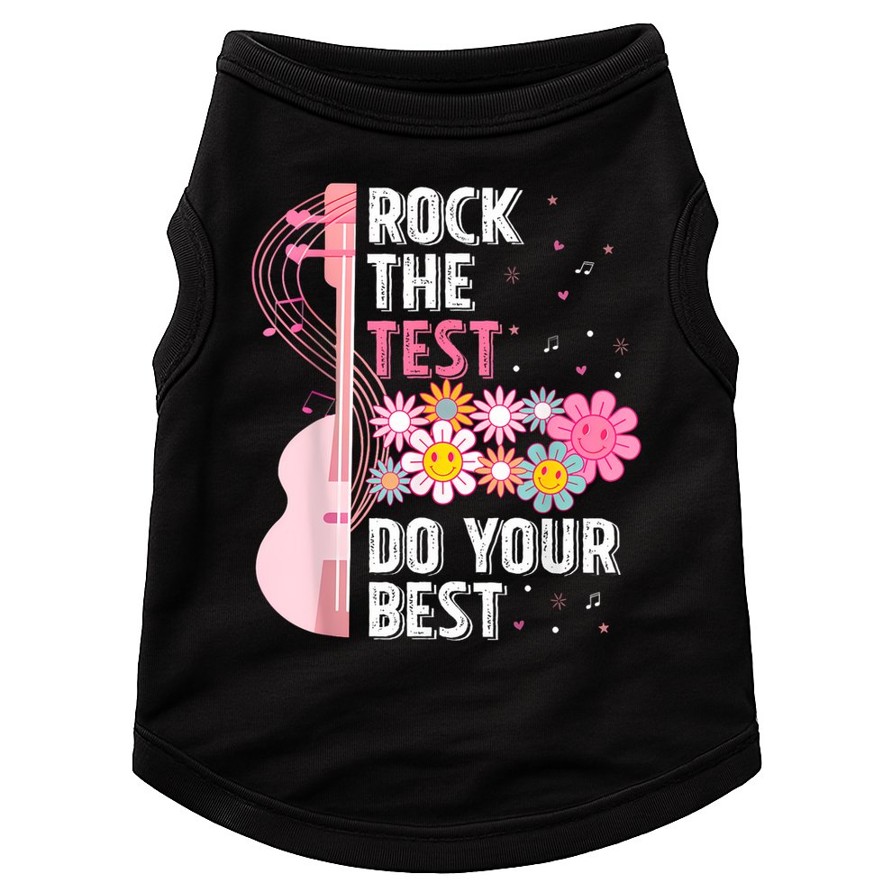 Rock The Test Do Your Best Doggie Tank