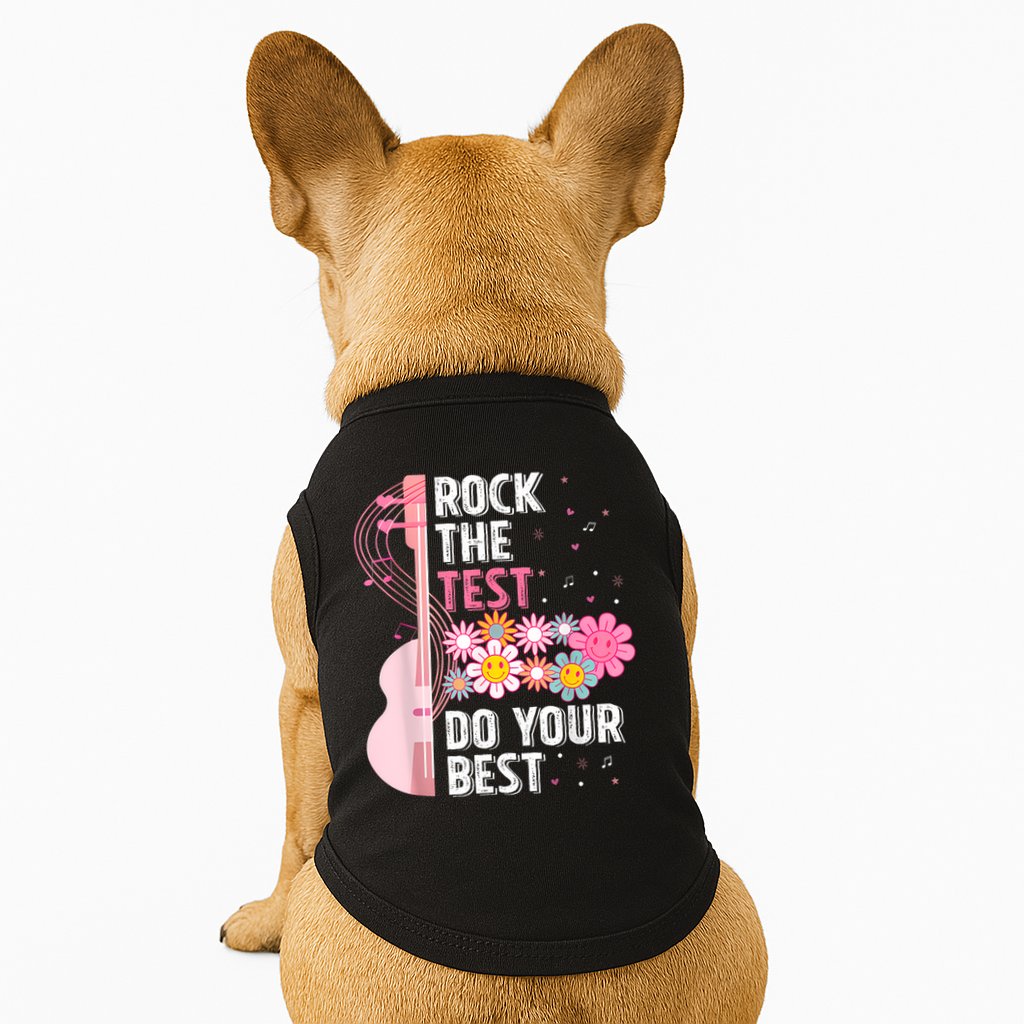 Rock The Test Do Your Best Doggie Tank