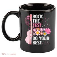 Rock The Test Do Your Best 11oz C Handle Ceramic Mug