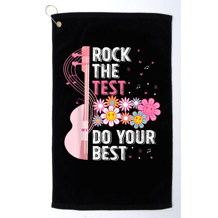 Rock The Test Do Your Best Golf Towel