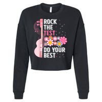 Rock The Test Do Your Best Cropped Pullover Crew