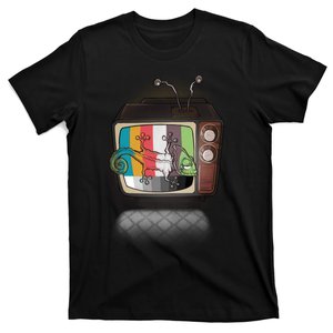 Retro Technicolor Tv T-Shirt