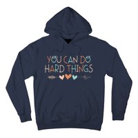 Rock The Test Day Teacher You Can Do Hard Things Hoodie