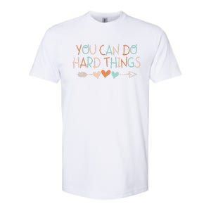 Rock The Test Day Teacher You Can Do Hard Things Softstyle CVC T-Shirt