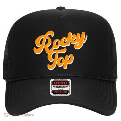 Rocky Top Tennessee High Crown Mesh Back Trucker Hat