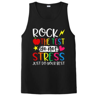 Rock The Test Do Not Stress Test Day Testing Motivational PosiCharge Competitor Tank