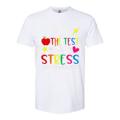 Rock The Test Do Not Stress Test Day Testing Motivational Softstyle CVC T-Shirt