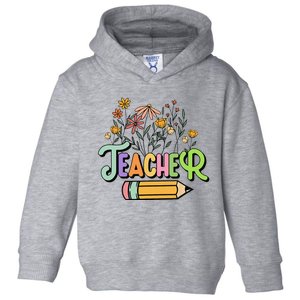 Retro Teacher Teacher for  Best Teacher Gifts Toddler Hoodie