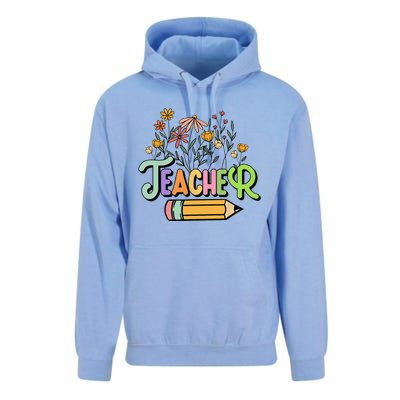 Retro Teacher Teacher for  Best Teacher Gifts Unisex Surf Hoodie