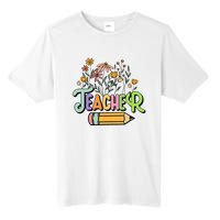 Retro Teacher Teacher for  Best Teacher Gifts Tall Fusion ChromaSoft Performance T-Shirt