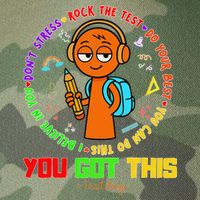 Rock The Test Test Day Teacher You Got This For Legacy Tie Dye Trucker Hat