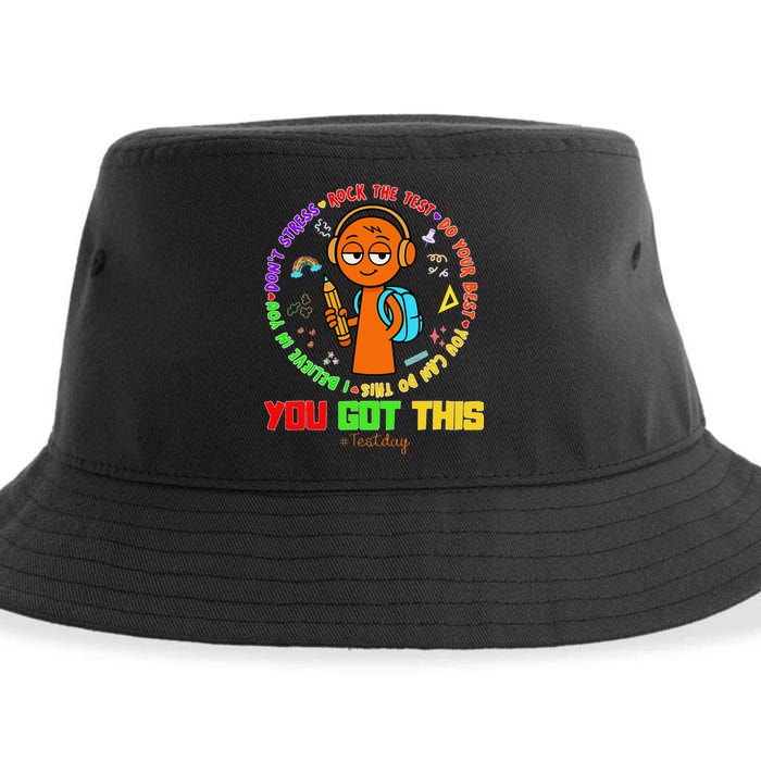 Rock The Test Test Day Teacher You Got This For Sustainable Bucket Hat