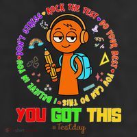 Rock The Test Test Day Teacher You Got This For 11oz C Handle Ceramic Mug