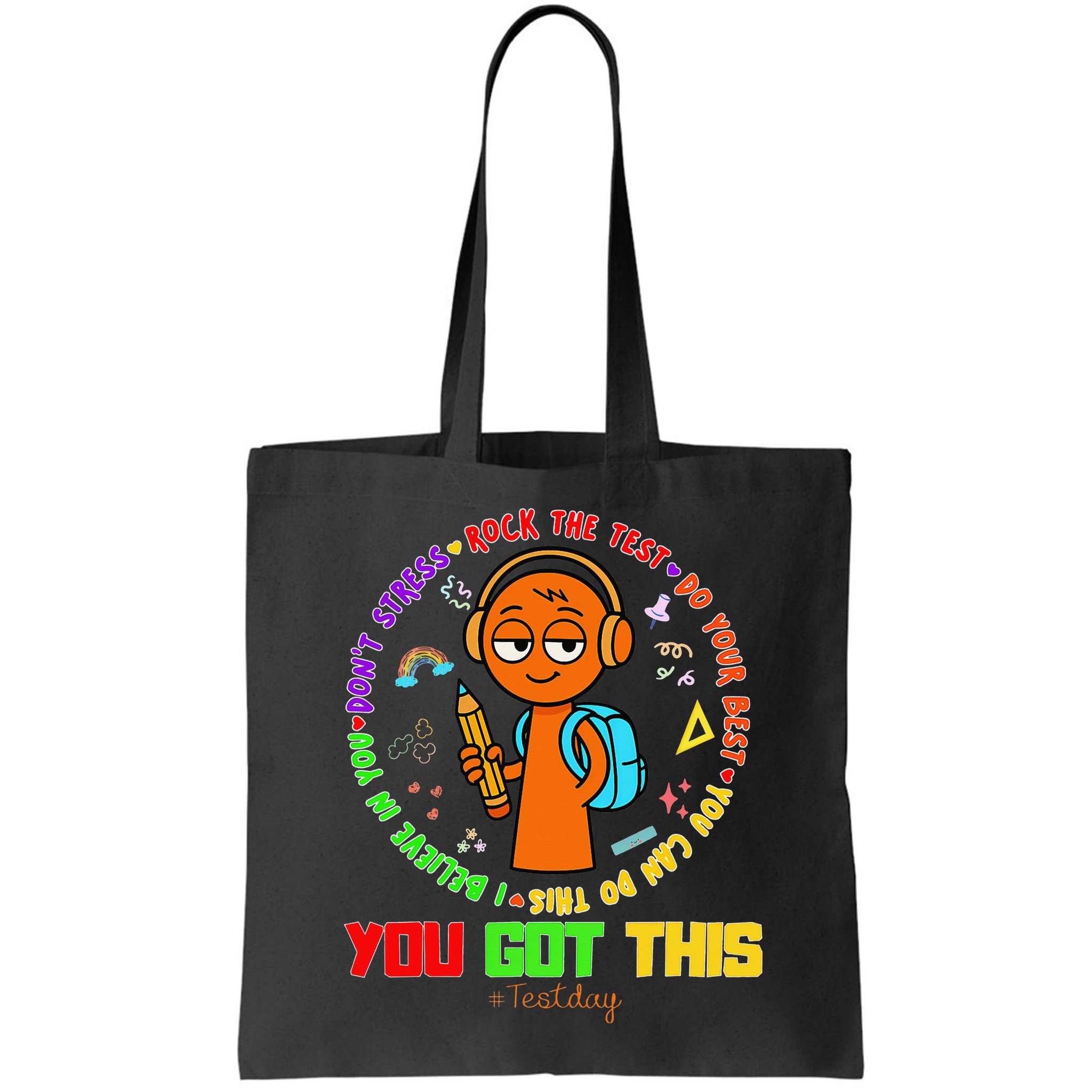 Rock The Test Test Day Teacher You Got This For Bag