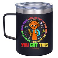 Rock The Test Test Day Teacher You Got This For 12oz Stainless Steel Coffee Mug