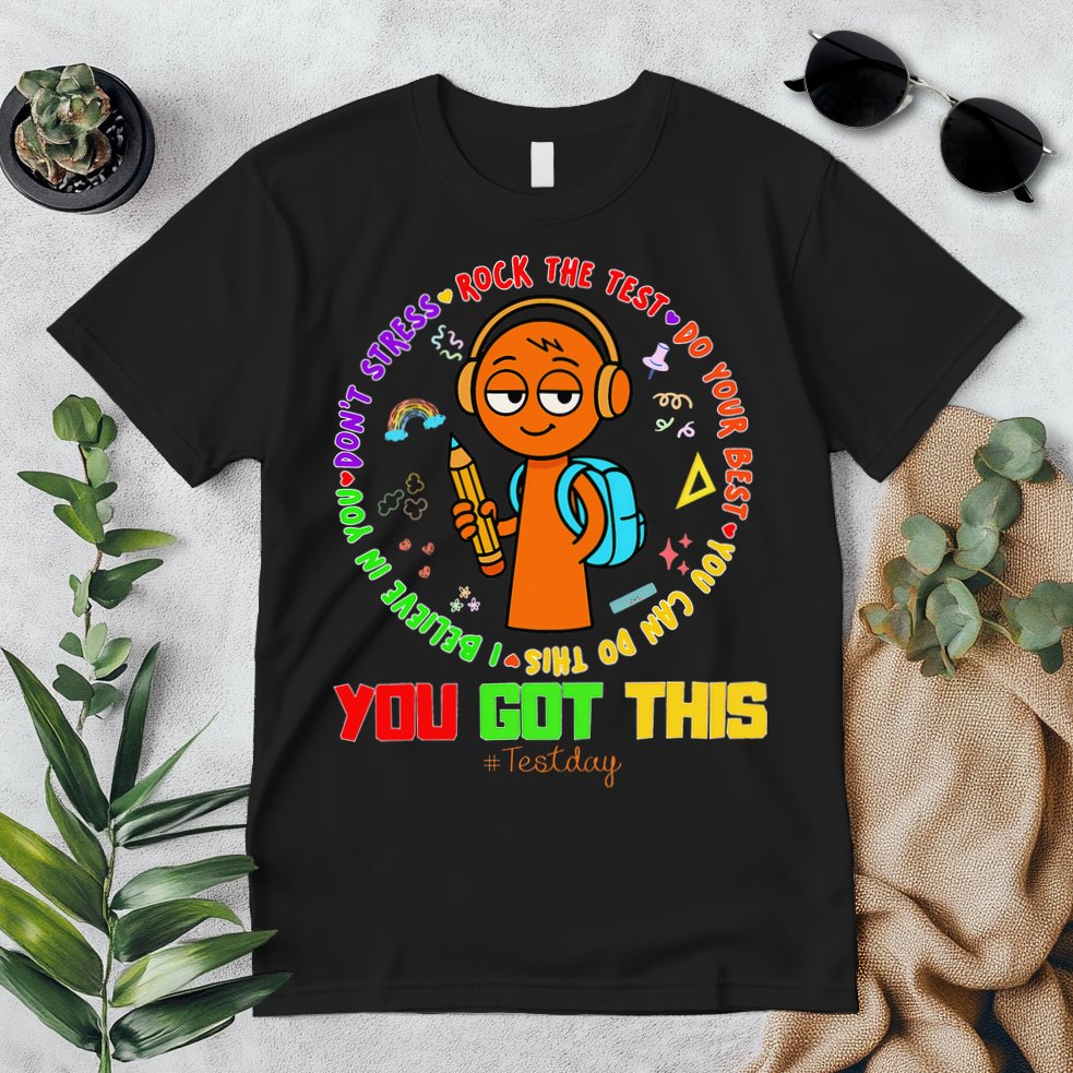Rock The Test Test Day Teacher You Got This For Premium T-Shirt
