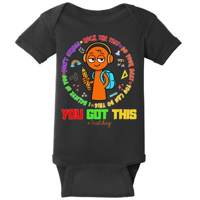 Rock The Test Test Day Teacher You Got This For Baby Bodysuit