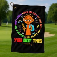Rock The Test Test Day Teacher You Got This For Golf Towel