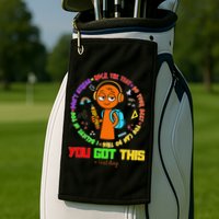 Rock The Test Test Day Teacher You Got This For Golf Towel