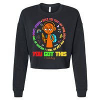 Rock The Test Test Day Teacher You Got This For Cropped Pullover Crew
