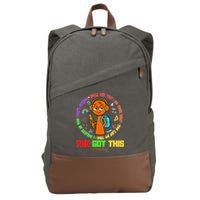 Rock The Test Test Day Teacher You Got This For Cotton Canvas Backpack